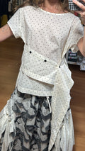 Blusa topitos