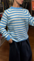 Jersey rayas azules