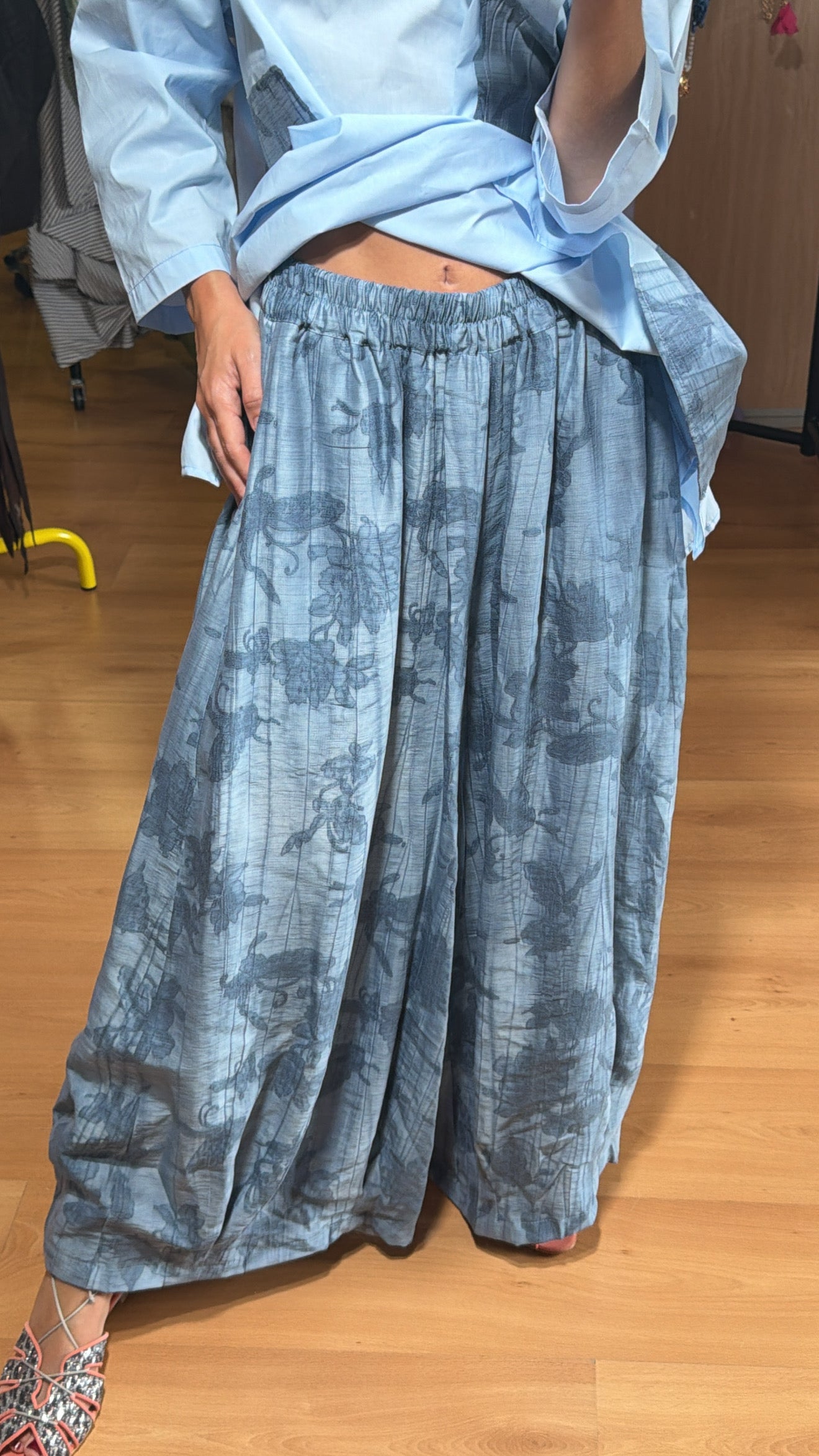 Pantalon estampado floral