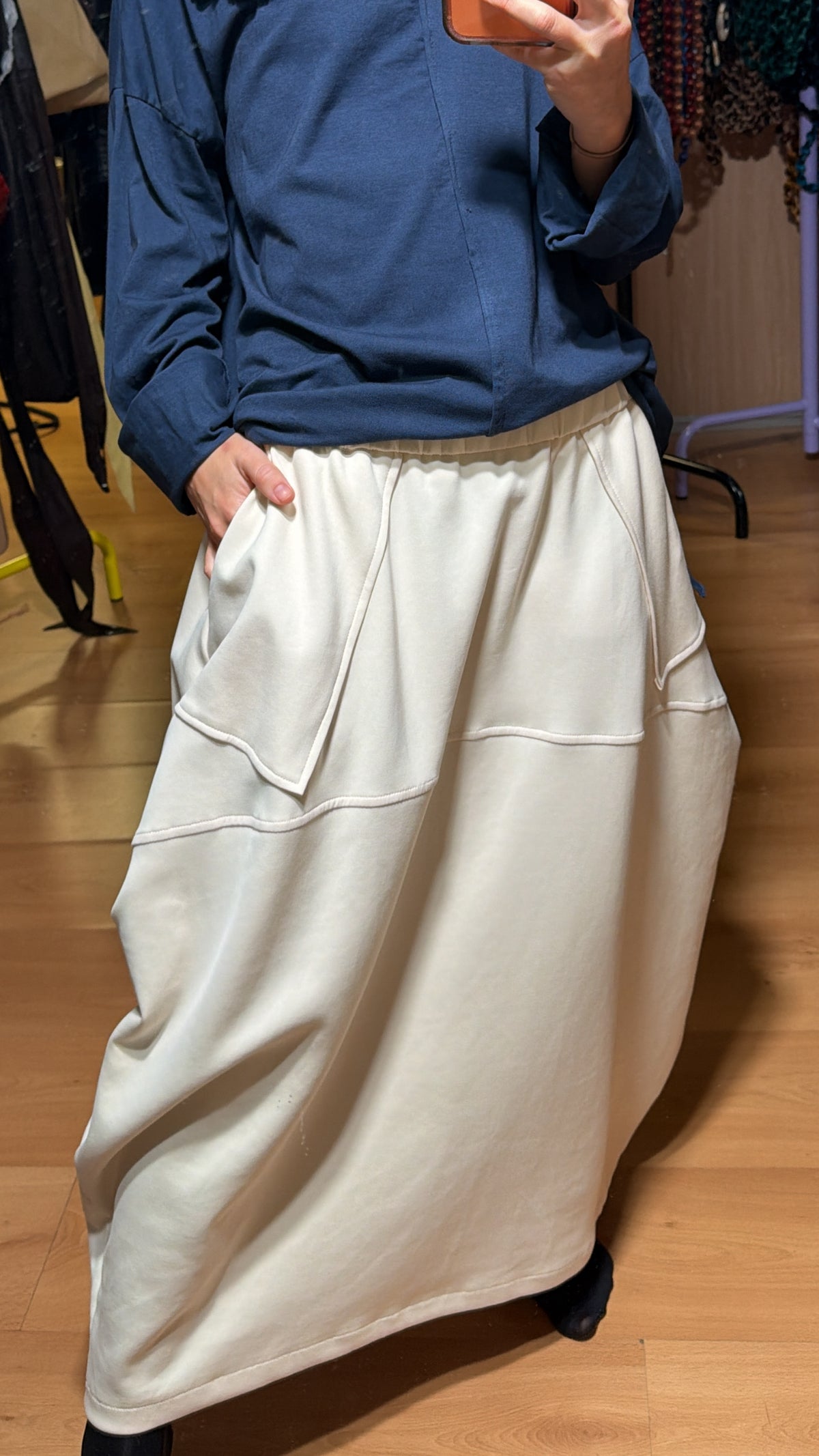 Falda globo nata