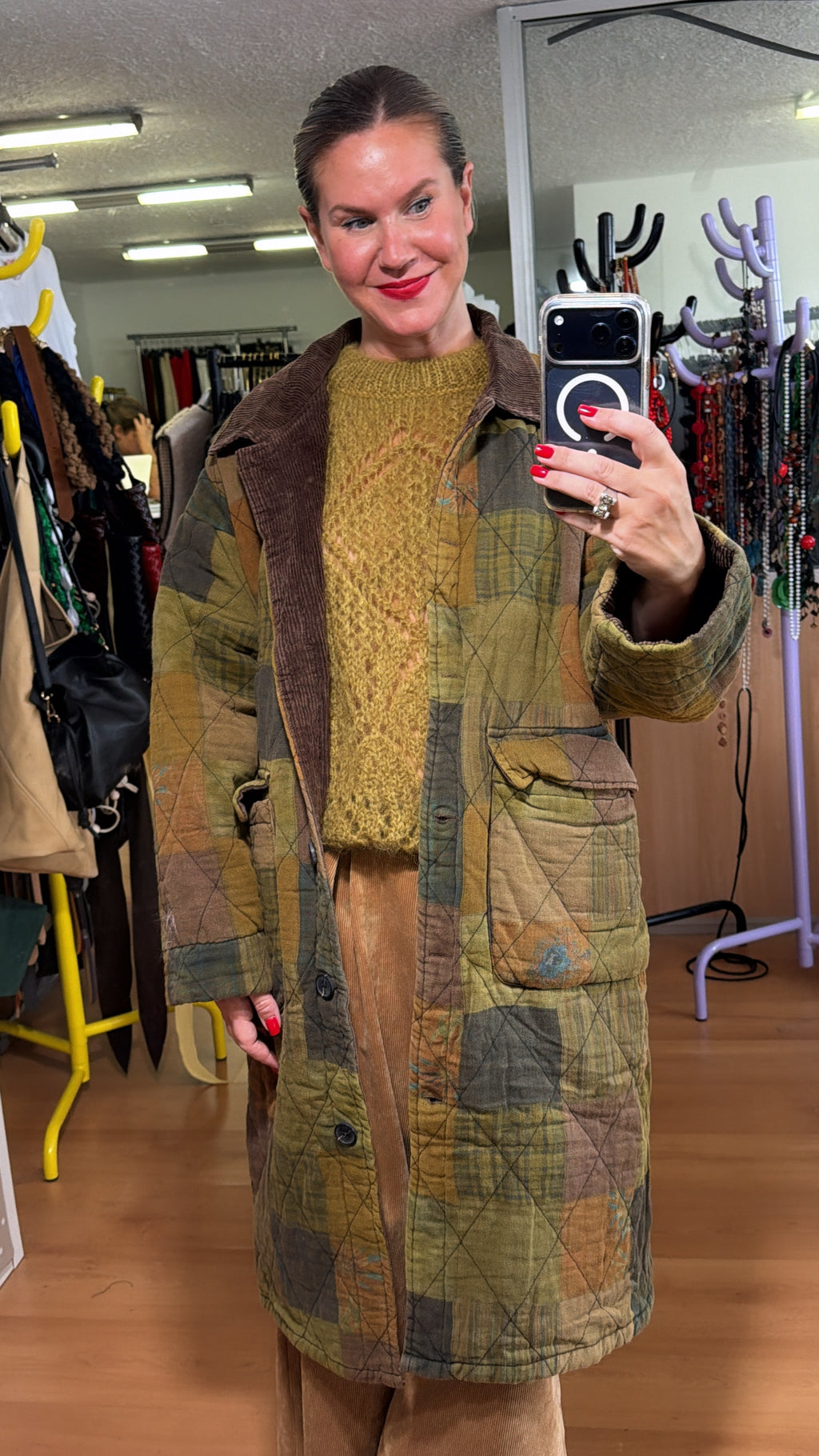 Abrigo Patchwork