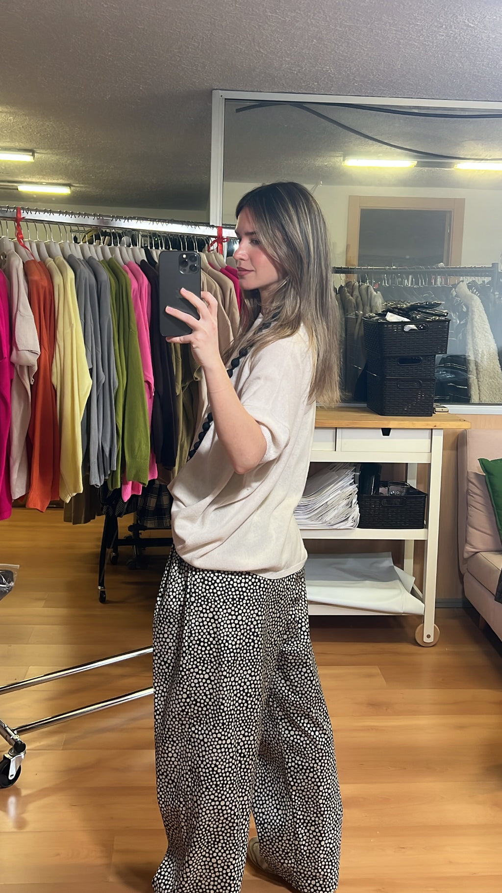 Pantalón topos