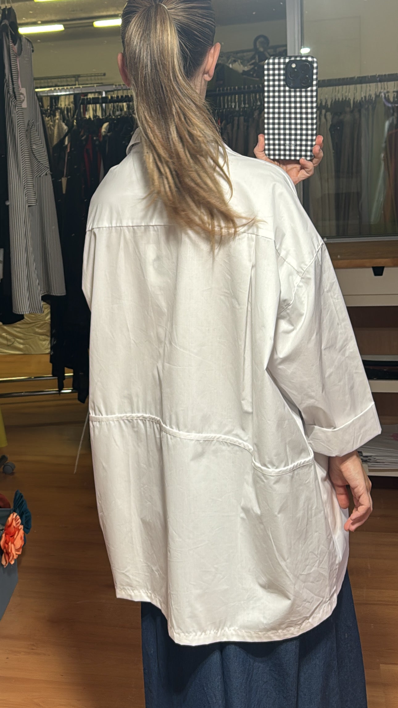 Camisa bolsillo maxi