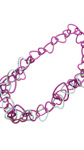 Collar corazones