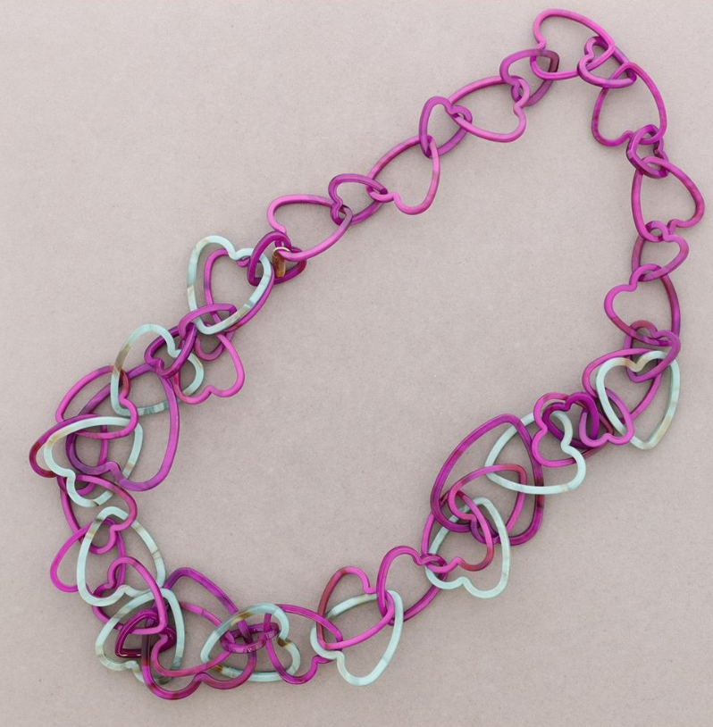 Collar corazones