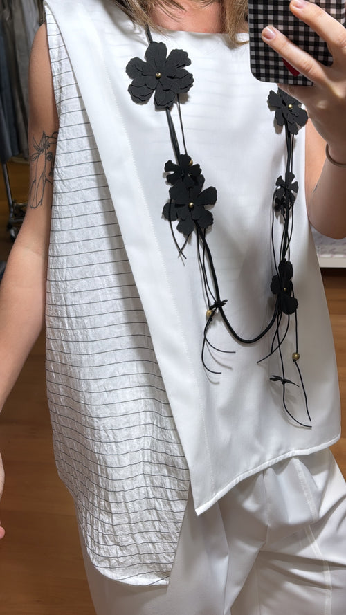 Conjunto blusa y pantalón