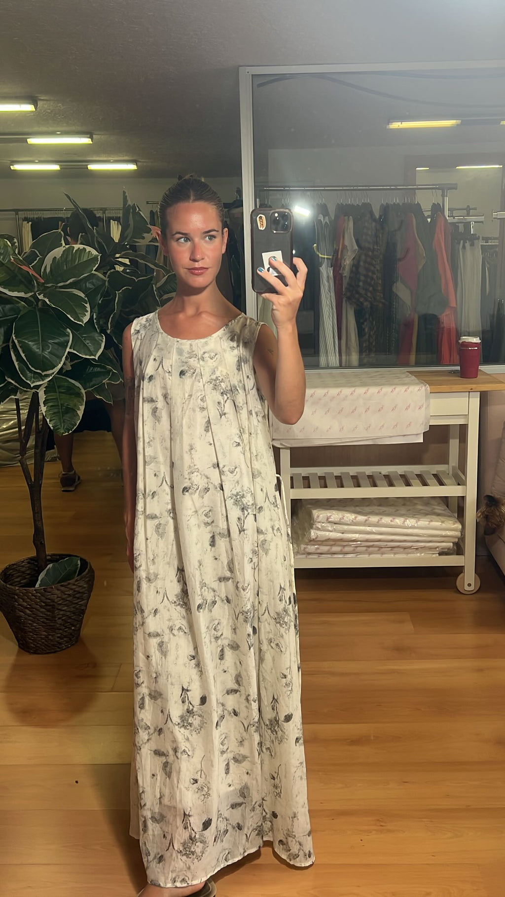Vestido sin mangas