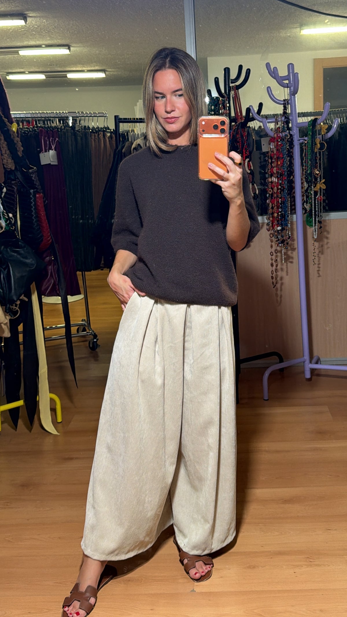 Jersey angora manga corta