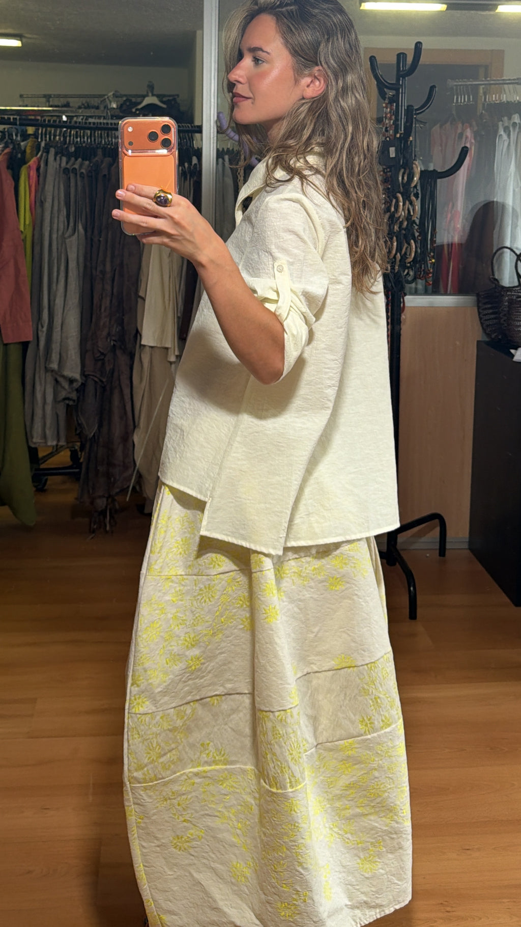 Camisa bolsillo solapa