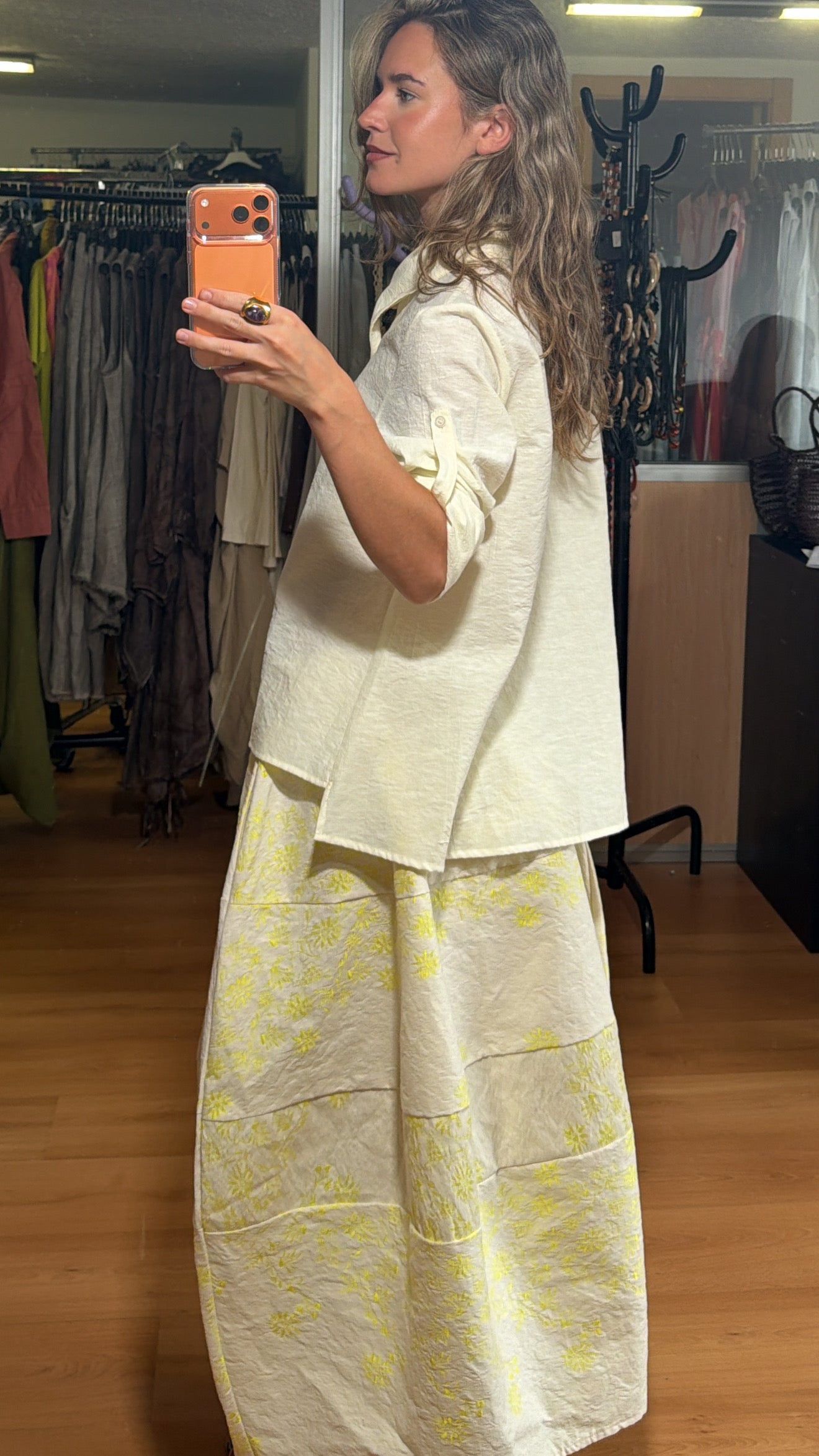 Camisa bolsillo solapa