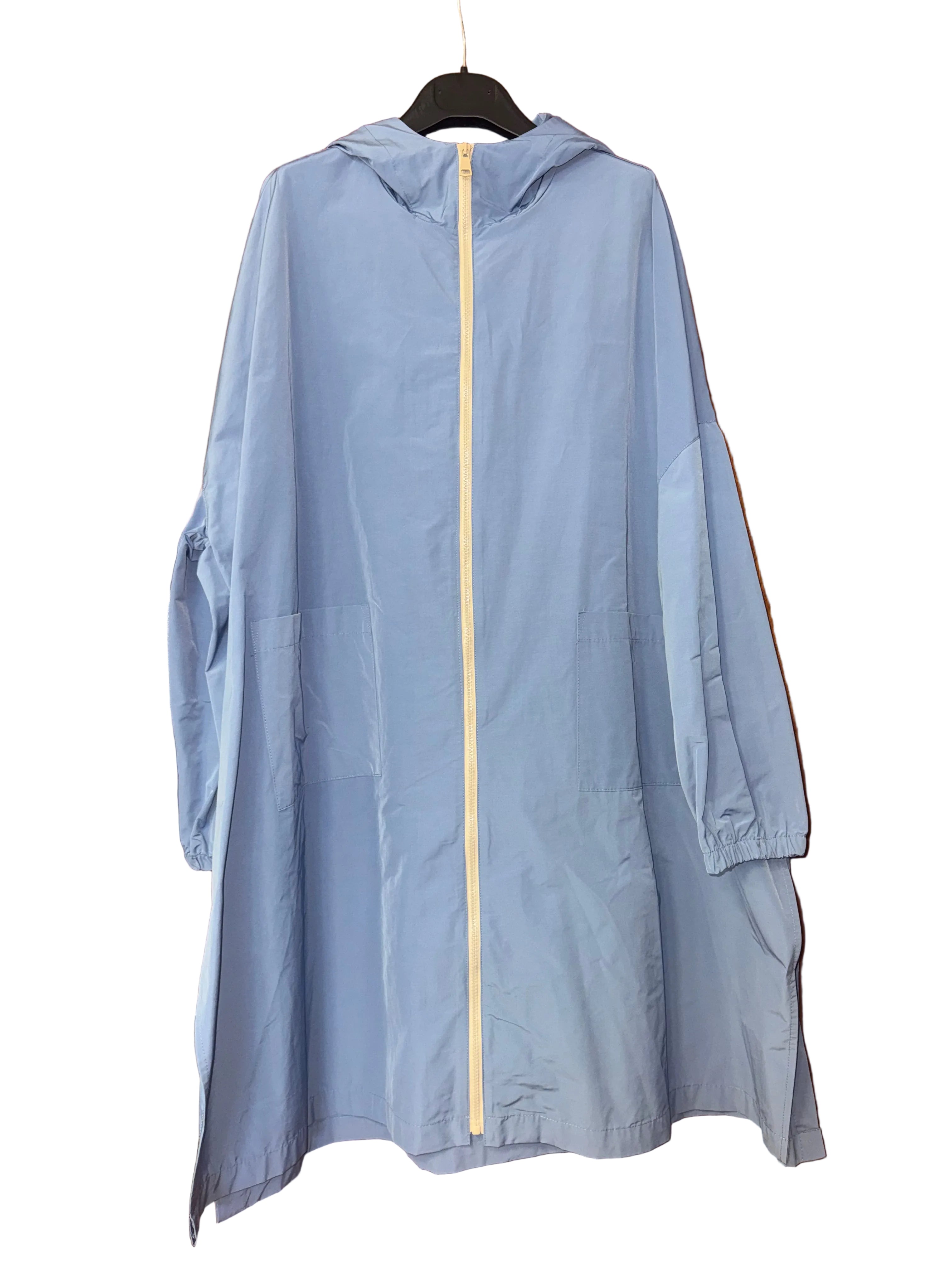 Gabardina con cremallera