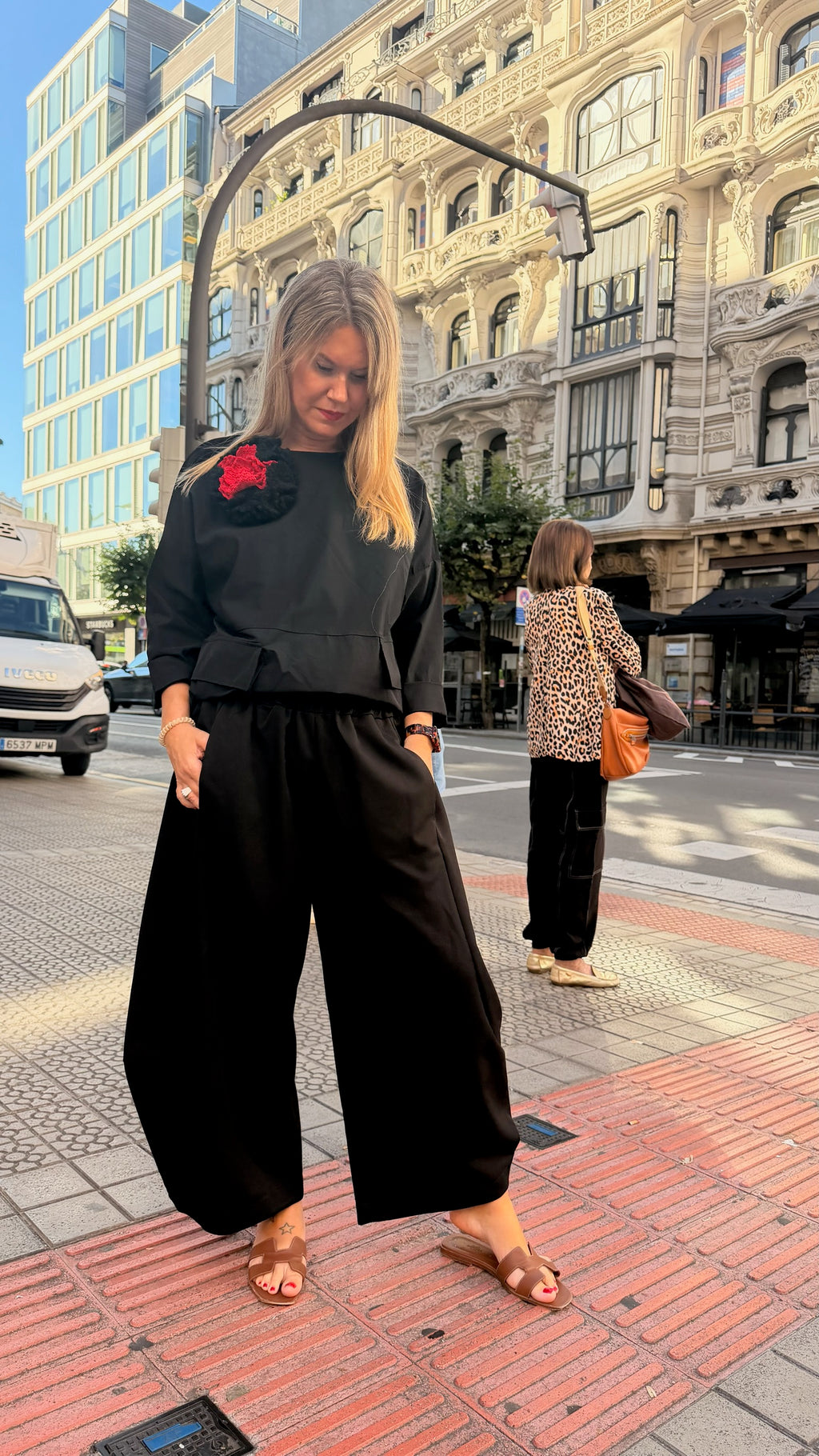 Pantalón largo negro