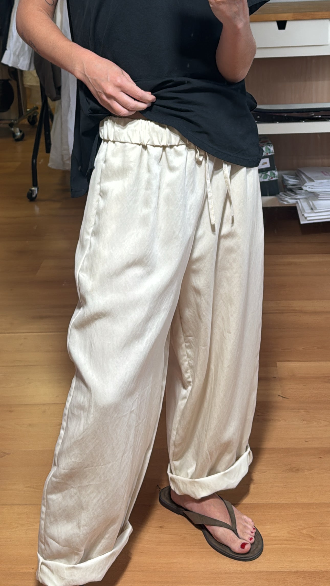 Pantalón fluido