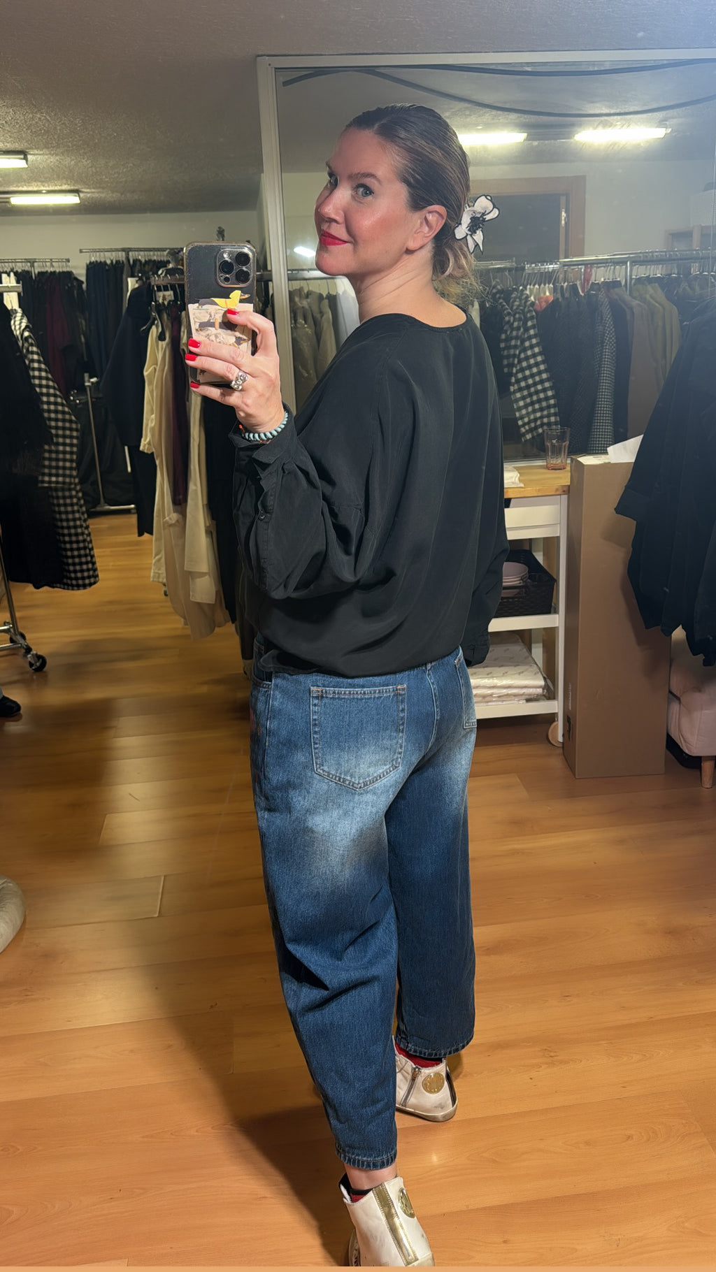 Blusa cruzada
