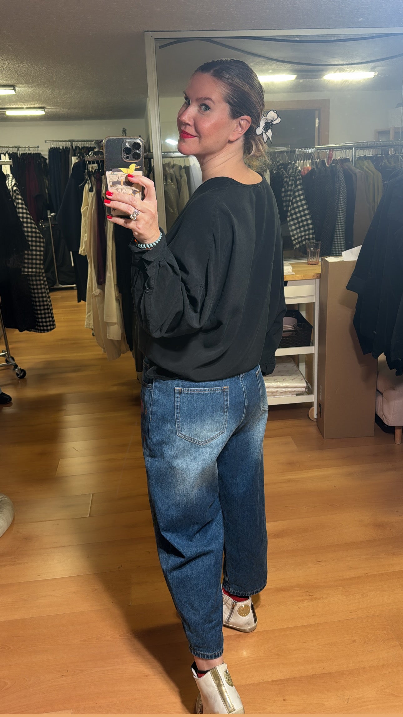 Blusa cruzada