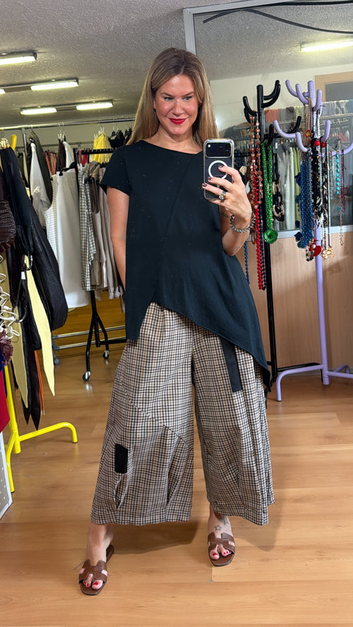 Pantalón cuadros vichy