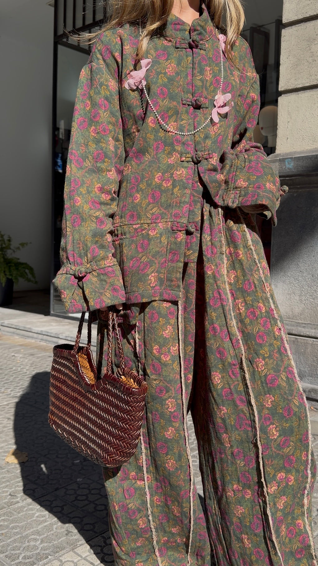 Conjunto Japones flores