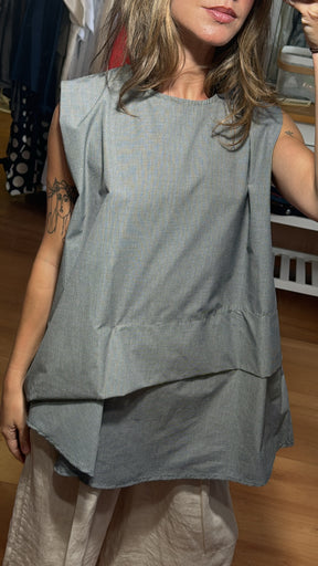 Blusa cuadro Vichy pequeño