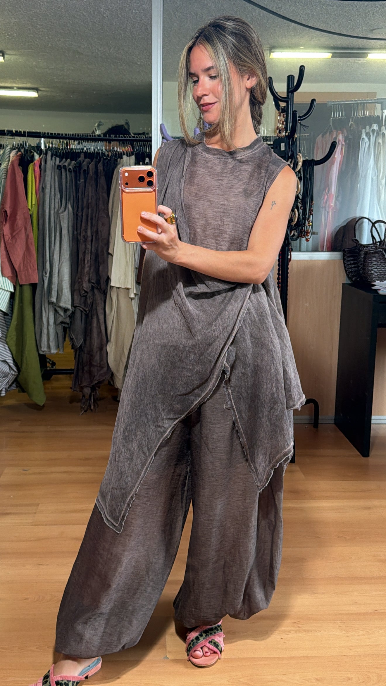 Pantalon Aladin satinado