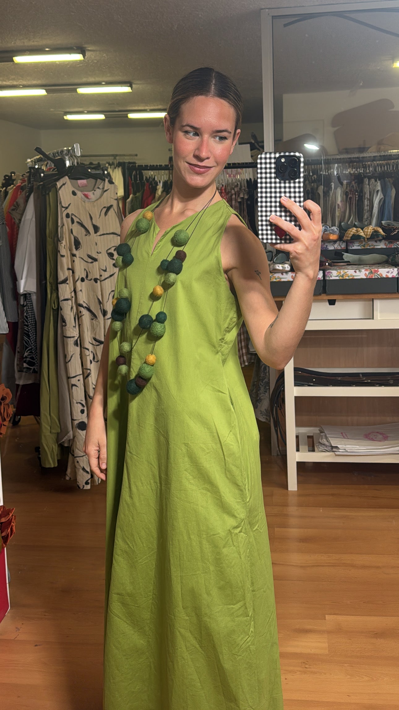 Vestido sin mangas