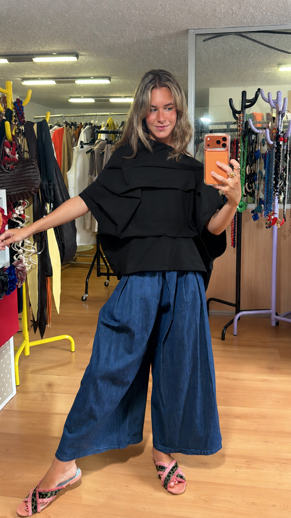 Blusa acordeón