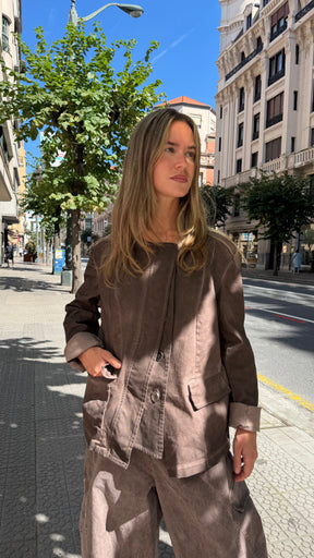 Chaqueta doble cierre