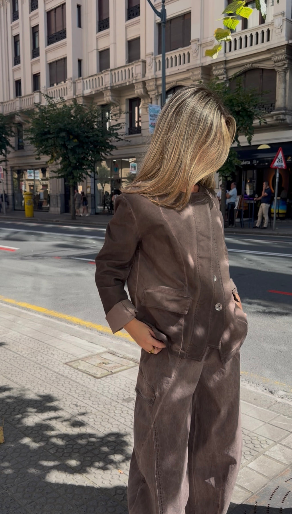 Chaqueta doble cierre