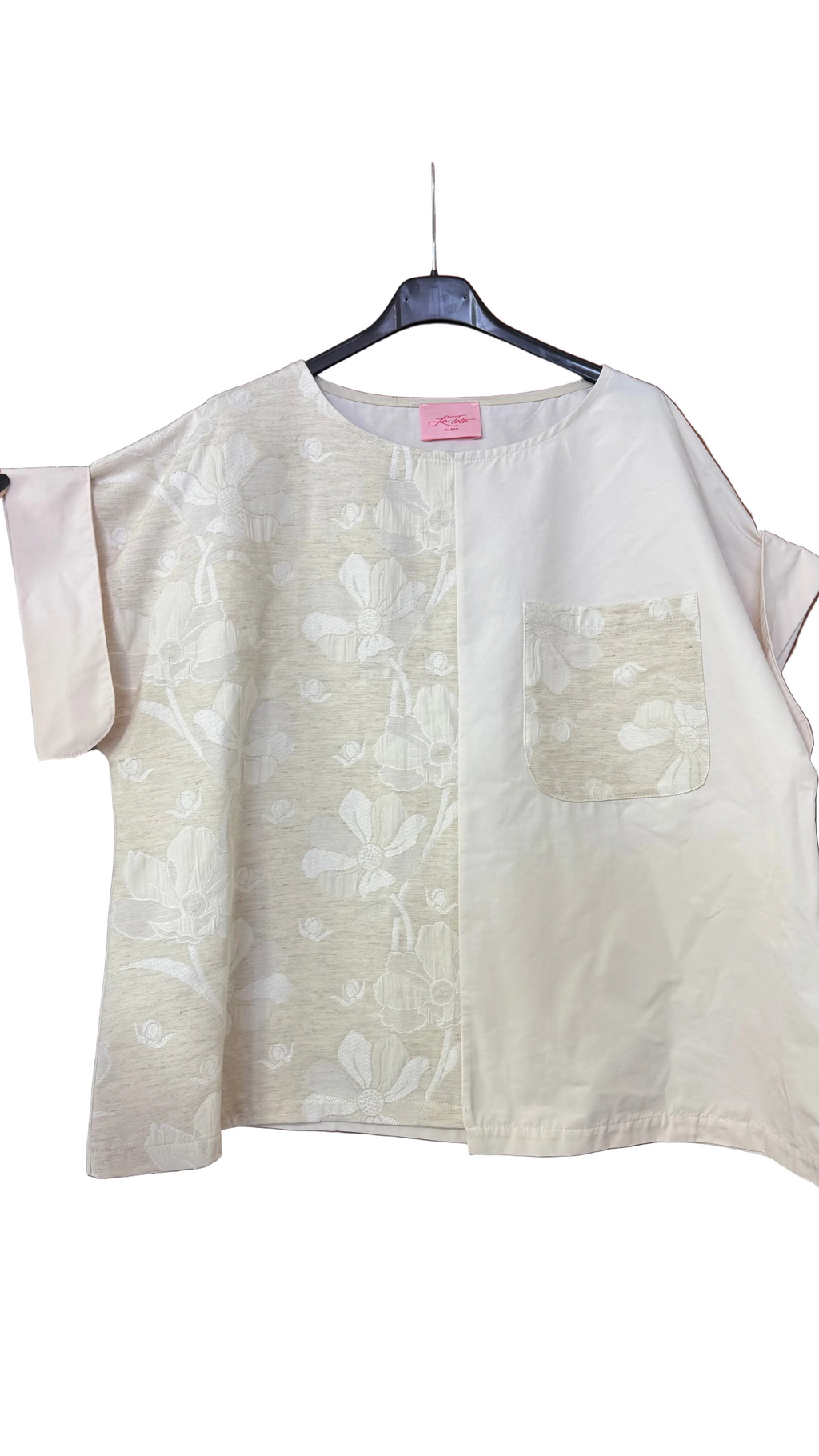 Blusa floral doble