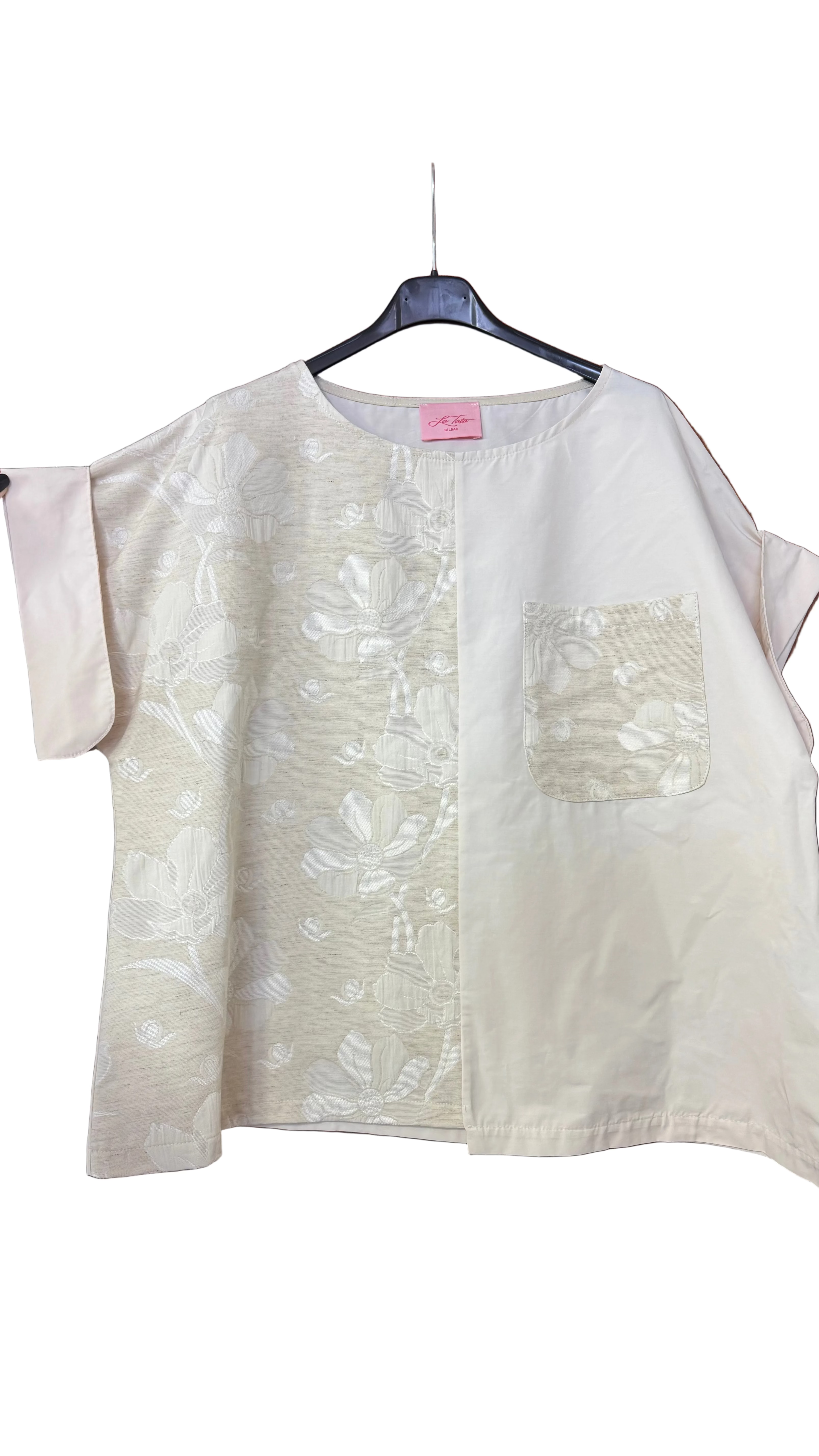 Blusa floral doble