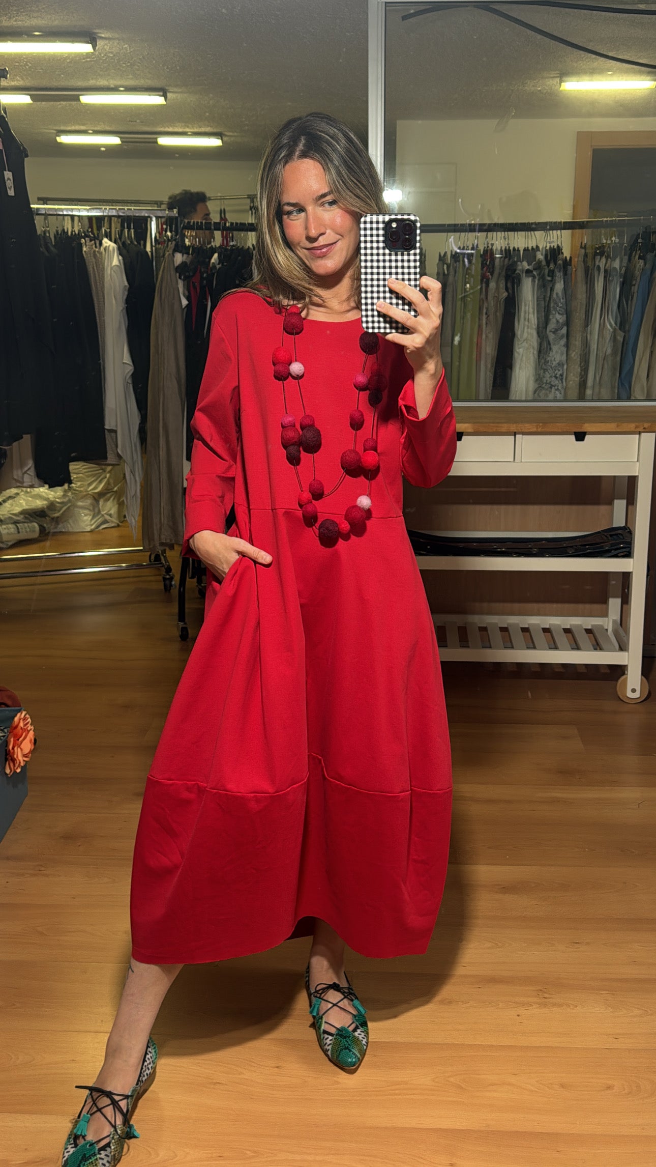 Vestido punto milano
