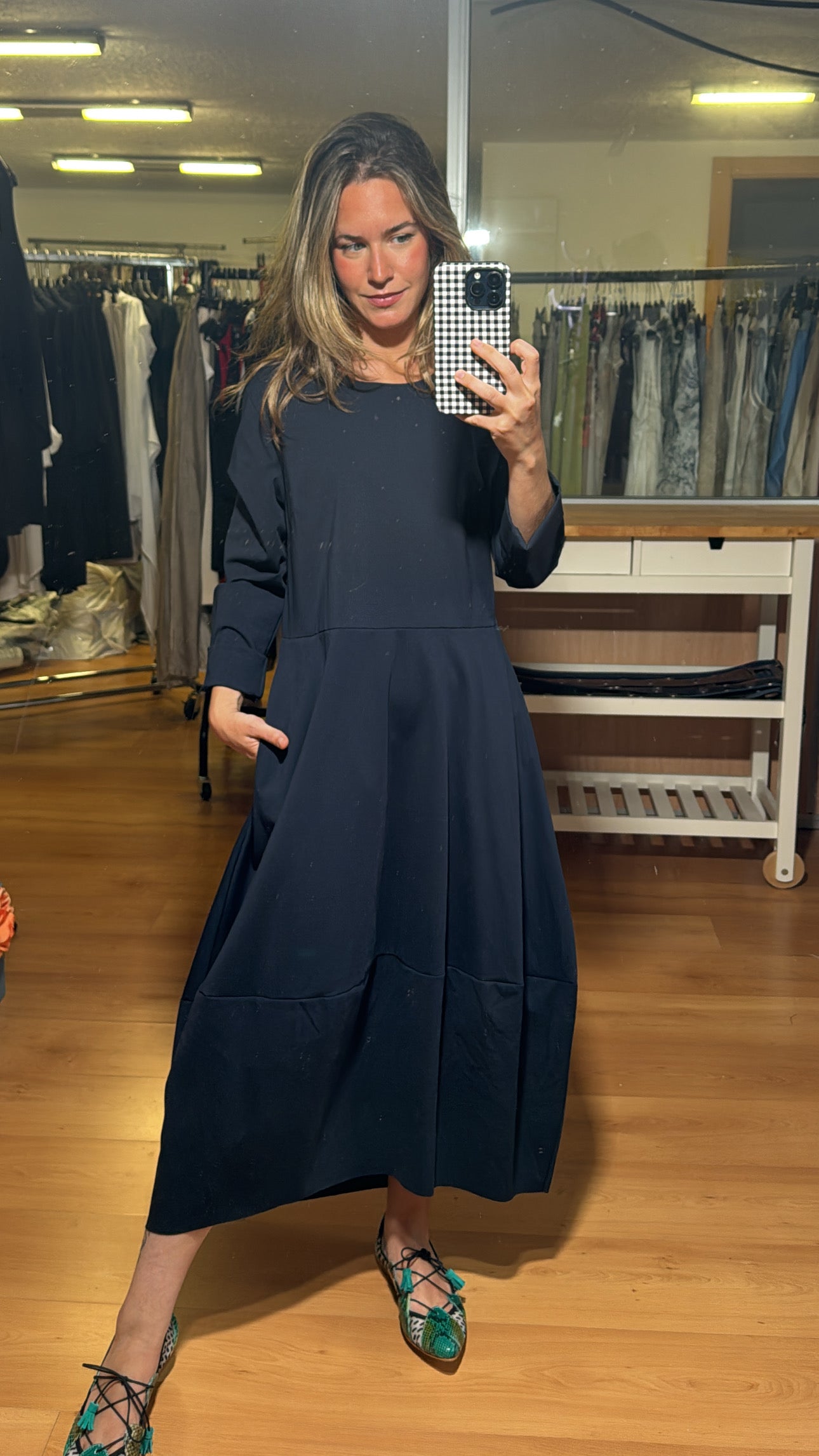 Vestido punto milano