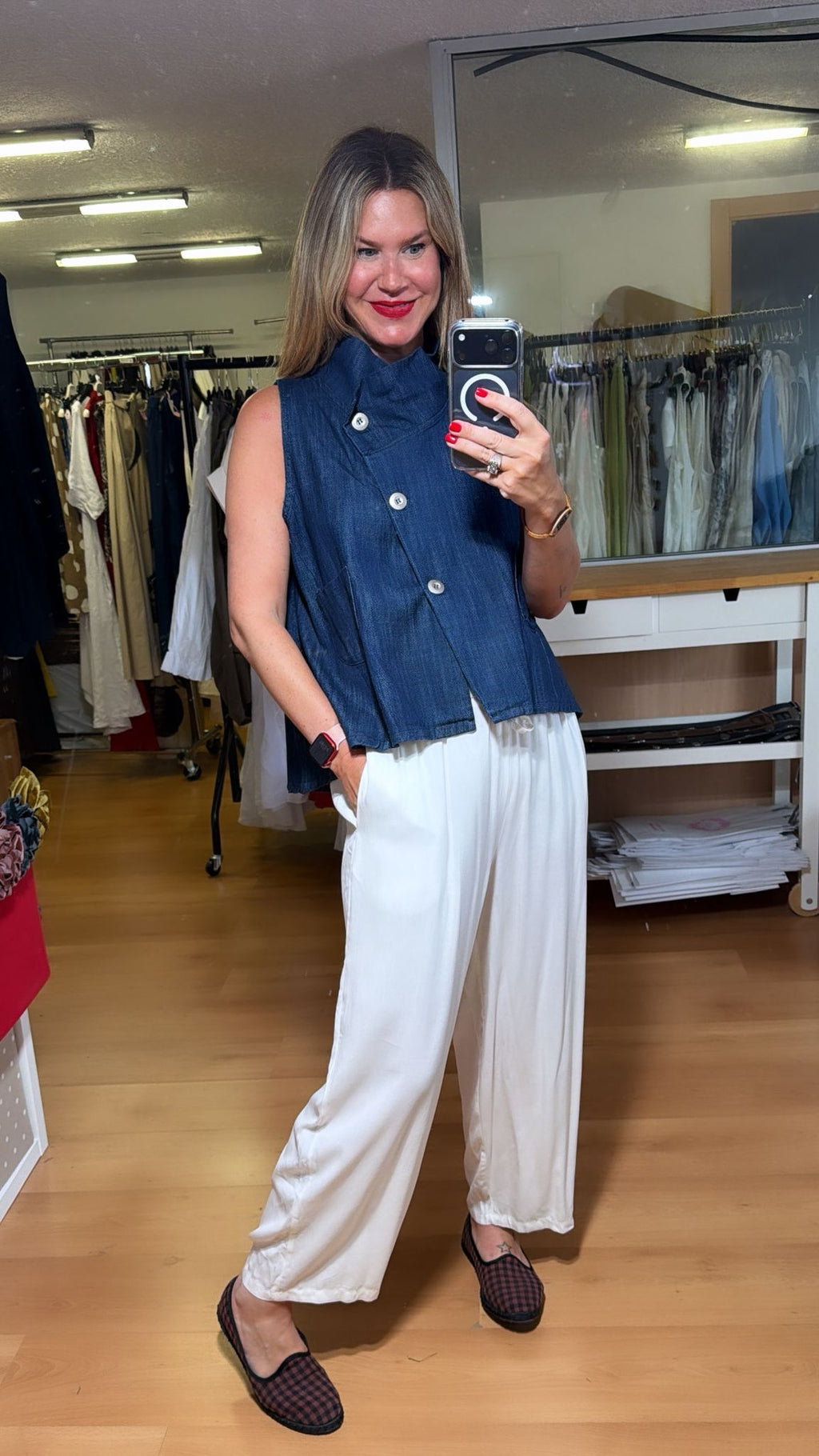 Pantalón fluido y ligero