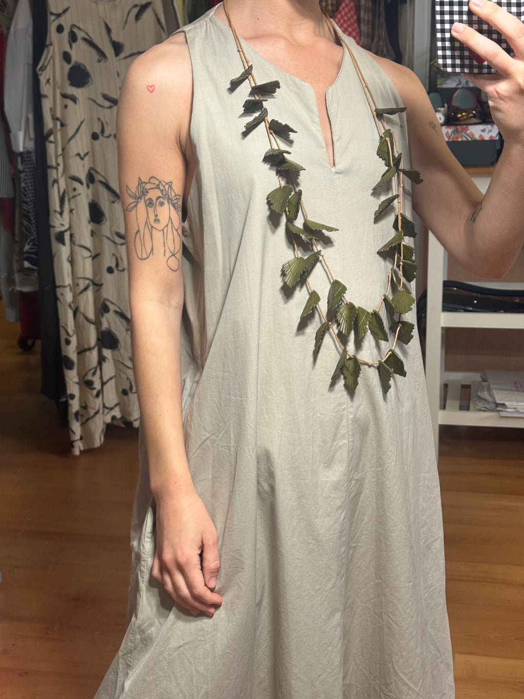 Vestido sin mangas