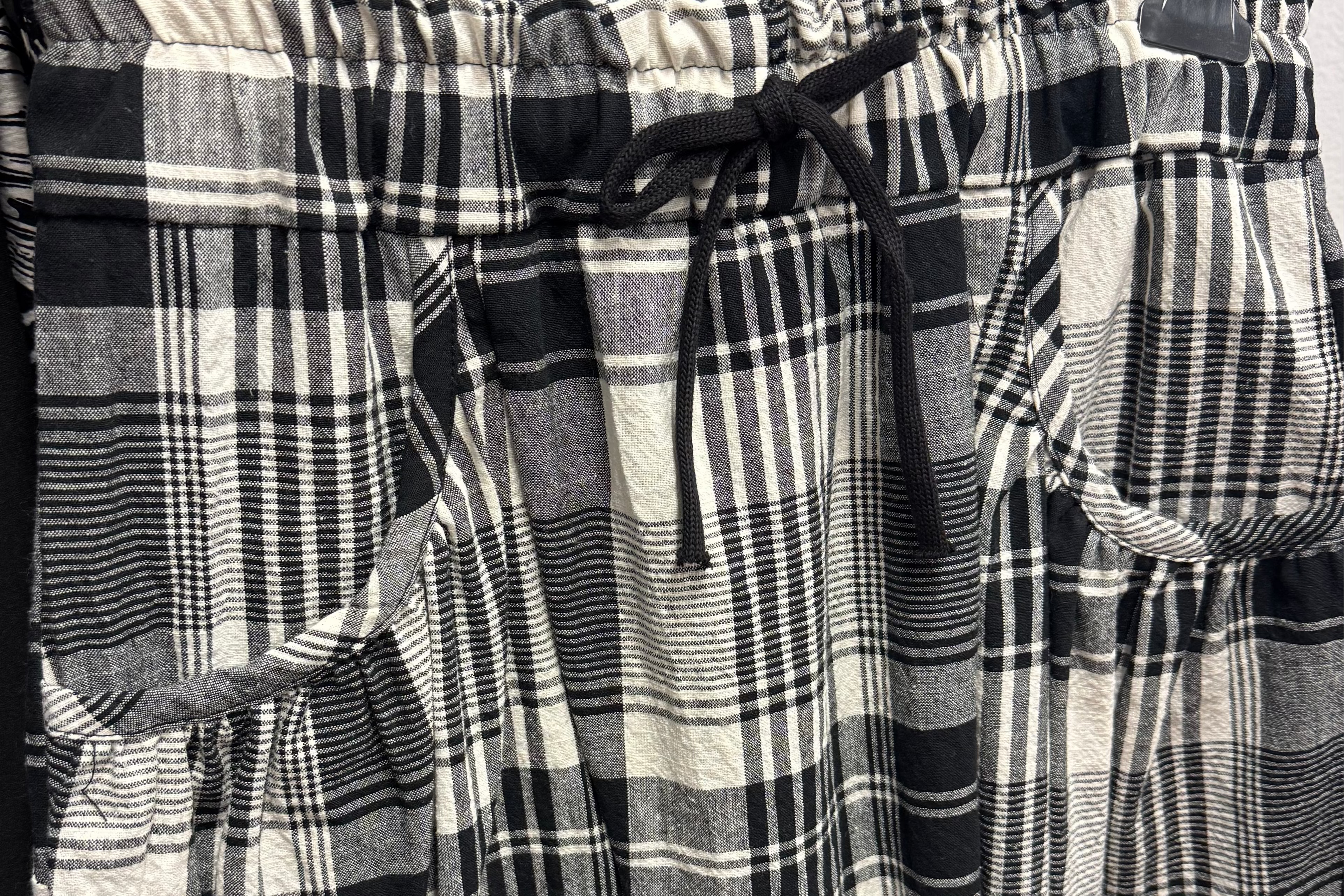 Pantalón baggy lino