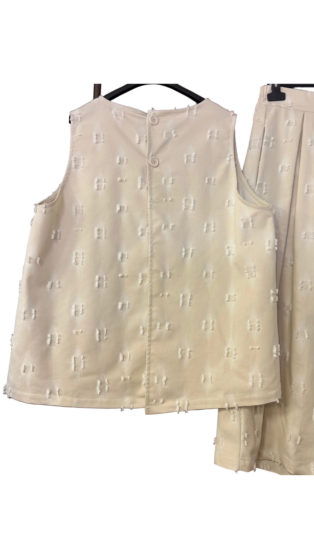 Blusa amplia texturizada