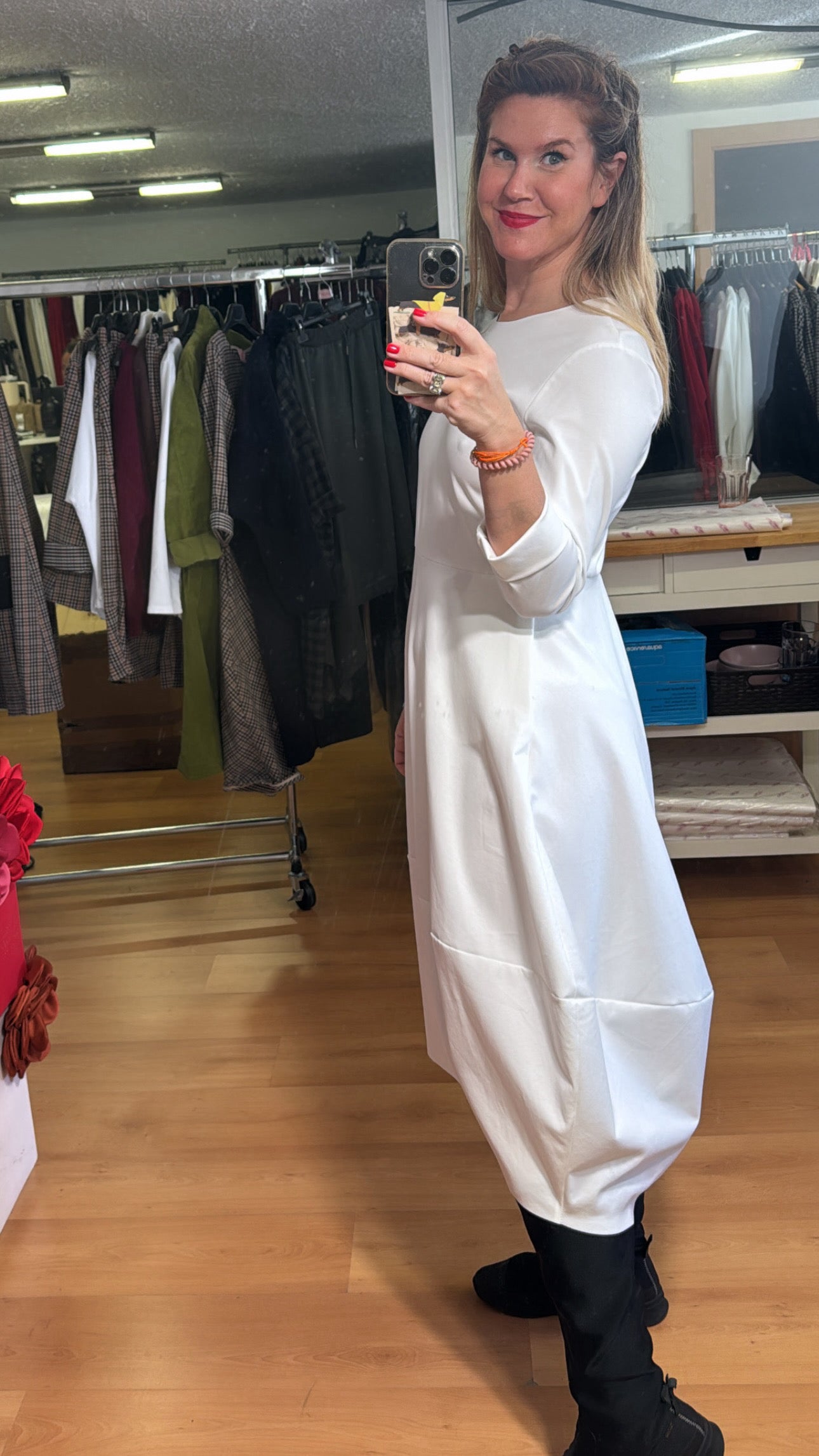Vestido punto milano